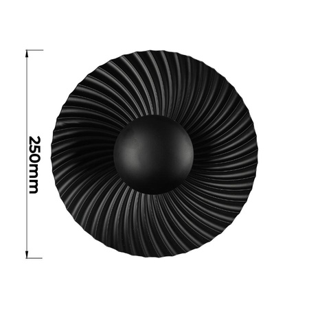 Kinkiet Sola czarny 1xG9 (LP-0105/1W BK) - Light Prestige