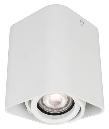 Oprawa natynkowa Merano 1 - elegancka forma i doskonałe oświetlenie (LP-2790/1SM WH) - Light Prestige
