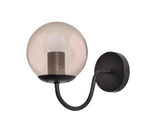 Kinkiet Hook w kolorze czarnym – eleganckie oświetlenie do wnętrz (LP-125/1W BK) - Light Prestige