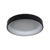 Plafon sufitowy Georgia w eleganckiej czerni (LP-049/1C BK) - Light Prestige