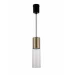 Lampa wisząca Manacor 1 w eleganckim złotym odcieniu (LP-232/1P GD) - Light Prestige