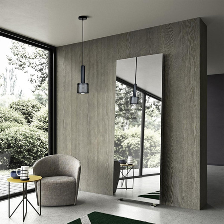 Lampa wisząca Amo w kolorze czarnym, 1xE27 (LP-0702/1P BK) - Light Prestige