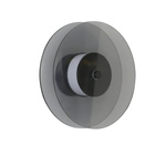 Szklany kinkiet Casy dymny LED CCT (LP-3176/1W SM) - Light Prestige