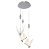 Lampa wisząca Mariposa 3 w chromie (LP-1715/3P CH) - Light Prestige