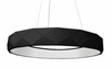 Elegancka lampa wisząca Reus LED w kolorze czarnym (LP-8069/1P LED BK) - Light Prestige