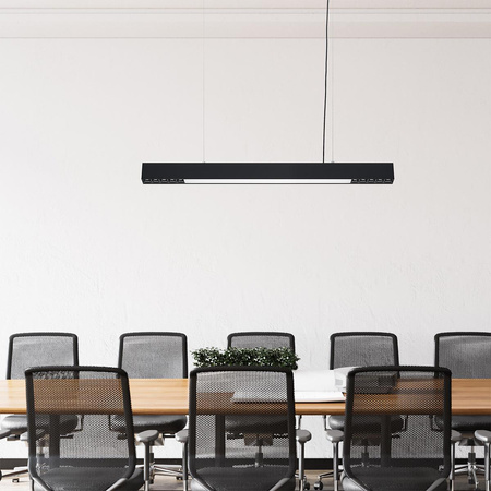 Lampa wisząca Cali M LED CCT Tuya czarna (LP-1301/1P M BK Smart) - Light Prestige