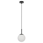 Lampa wisząca Dorado w kolorze czarnym 1xE14 (LP-002/1P BK) - Light Prestige