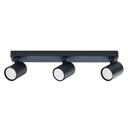 Reflektor Snow 3 w czarnym kolorze (LP-731/3W BK) - Light Prestige