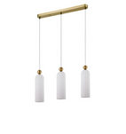 Elegancka biała lampa wisząca 3-punktowa (LP-939/3L white) - Light Prestige