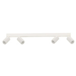 Lampa sufitowa Perugia 4xGU10 + 1xLED z pilotem, biała (LP-0703/4C WH) - Light Prestige