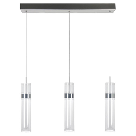 Lampa wisząca LED CCT 3-punktowa chromowana (LP-1510/3L CH) - Light Prestige