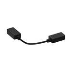 Łącznik SM BLACK Magnetic Slim do linki natynkowej (LP-656-MAG SLIM łącznik linka SM BK) - Light Prestige