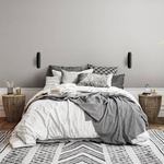 Kinkiet Tokio 2 w kolorze czarnym (LP-787/2W BK) - Light Prestige
