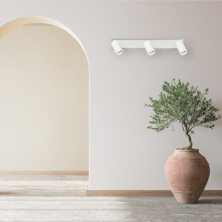 Lampa sufitowa 3-punktowa LED CCT, biała (LP-0612/3WS WH) - Light Prestige