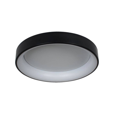 Plafon sufitowy Georgia w eleganckiej czerni (LP-049/1C BK) - Light Prestige
