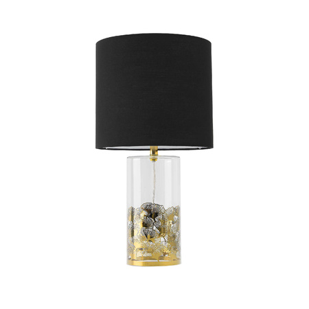 Lampa stołowa Sunflower w czerni (LP-818/1T BK) - Light Prestige
