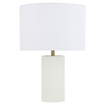 Lampa stołowa Tokio 1xE27, elegancka i minimalistyczna (LP-787/1T biała) - Light Prestige
