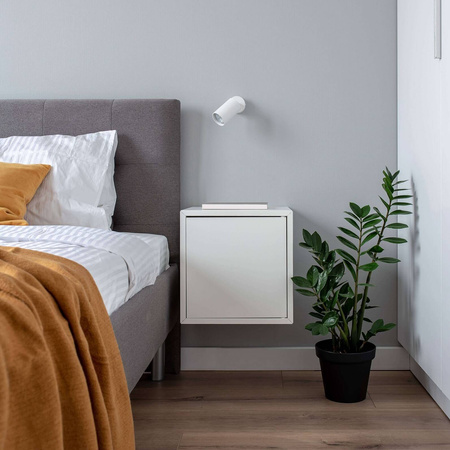 Reflektor Snow 2 w czarnym wykończeniu (LP-731/2W BK) - Light Prestige