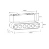 Reflektor Magnetic Slim 6W LED 4000K biały (LP-616-MAG SLIM 6W 4WH) - Light Prestige