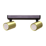 Oprawa sufitowa Snow 2 - eleganckie oświetlenie do Twoich wnętrz (LP-731/2W GD) - Light Prestige