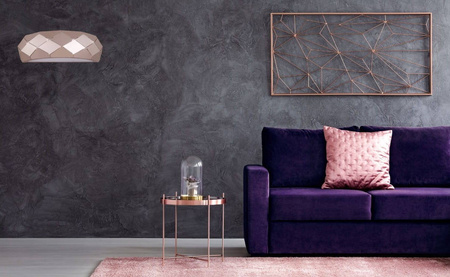 Kinkiet w kolorze złotym REUS - elegancka oprawa świetlna (LP-8069/1W GD) - Light Prestige