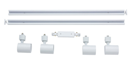 Zestaw szynowy Snow 1F w kolorze białym (LP-737 WH SET) - Light Prestige