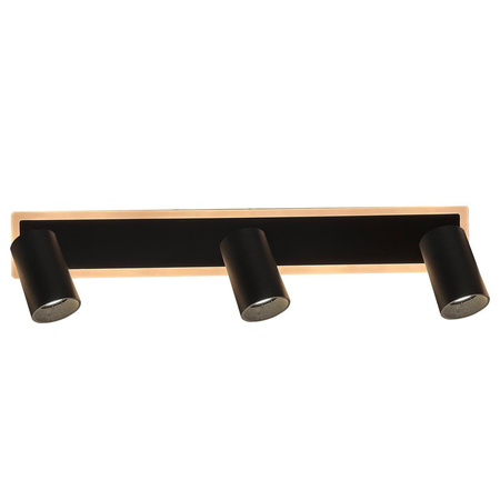 Lampa sufitowa Parma 3xGU10 z LED CCT czarna (LP-0612/3WS BK) - Light Prestige