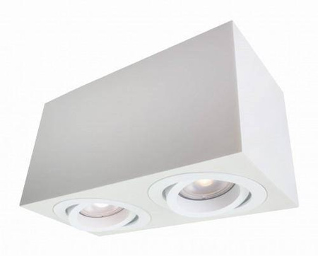 Oprawa natynkowa Lyon 2 biała (LP-5881/2SM WH) - Light Prestige