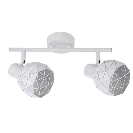 Lampa sufitowa Reus 2 - elegancka i funkcjonalna oświetlenie (LP-8069/2WS WH) - Light Prestige