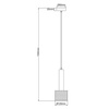 Lampa wisząca Amo złoto-czarna 1xE27 (LP-0702/1P GD) – Light Prestige