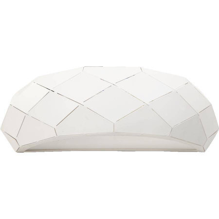 Kinkiet Reus w kolorze białym, elegancja oświetlenia (LP-8069/1W WH) - Light Prestige