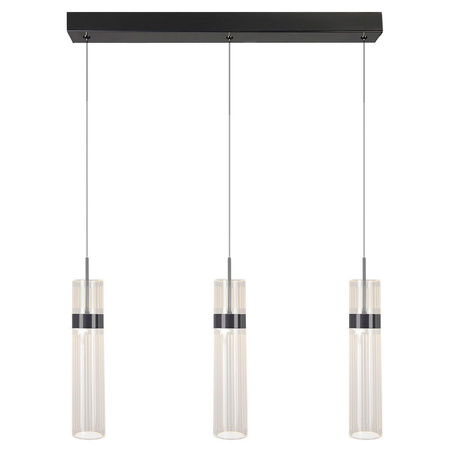 Lampa wisząca LED Ambiente 3 w kolorze grafitowym (LP-1510/3L grafit) - Light Prestige