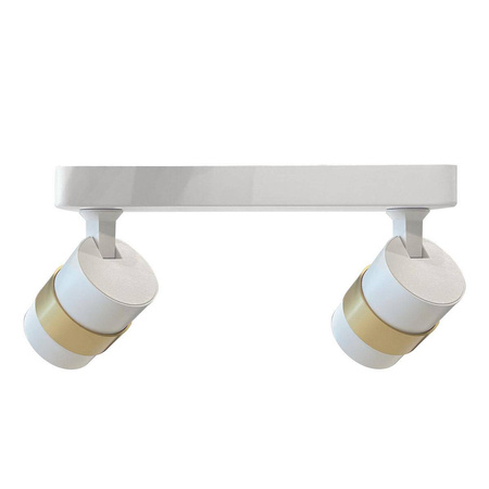 Lampa sufitowa Anillo 2 - eleganckie oświetlenie do każdego wnętrza (LP-770/2W WH) - Light Prestige