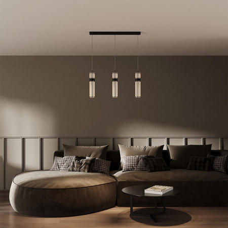 Lampa wisząca LED CCT w chromie – elegancja w każdym detalu (LP-1510/1P CH) - Light Prestige