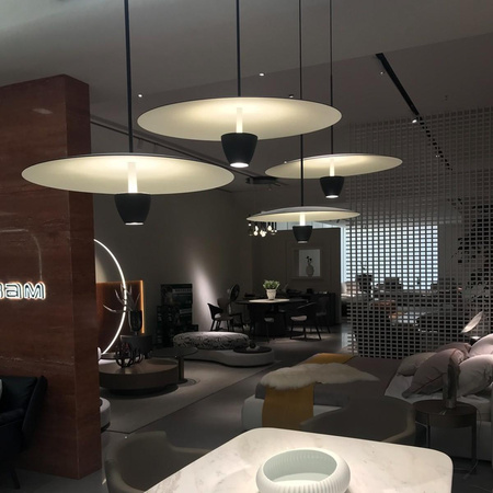 Lampa wisząca UFO S czarna LED CCT (LP-0408/1P S BK) - Light Prestige