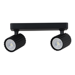 Oprawa sufitowa TOKIO 2 - elegancka i funkcjonalna (LP-787/2WS BK) - Light Prestige