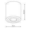 Oprawa natynkowa Faro XL biała IP65 (LP-6510/1SM XL WH) - Light Prestige