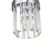 Lampa wisząca Vetro 1 chrom, elegancka i funkcjonalna (LP-2910/1P CH) - Light Prestige