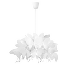 Lampa wisząca Farfalla 1 w białym kolorze (LP-3439/1P WHITE) - Light Prestige