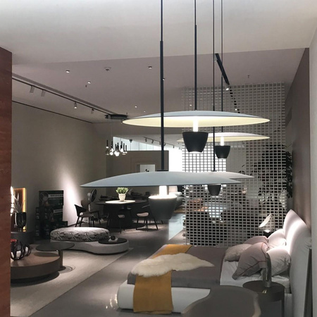 Lampa wisząca UFO S czarna LED CCT (LP-0408/1P S BK) - Light Prestige