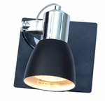 Kinkiet Rawenna 1W – elegancka oprawa świetlna do wnętrz (LP-727/1W czarny) - Light Prestige