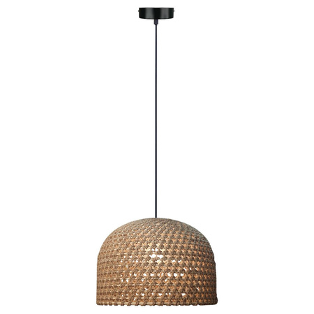 Lampa wisząca Kanso ratanowa 50 cm jasne drewno 1xE27 (LP-2025/1P 50 cm) - Light Prestige