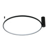 Lampa sufitowa Ring L CCT Ø 90 cm - elegancka oświetlenie do każdego wnętrza (LP-909/1C L BK CCT) - Light Prestige