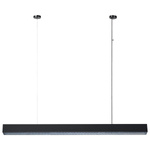 Lampa wisząca Mira L LED CCT Tuya czarna (LP-1201/1P L BK Smart) - Light Prestige