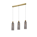 Lampa wisząca Piega 3 w kolorze smoked (LP-939/3L smoked) - Light Prestige