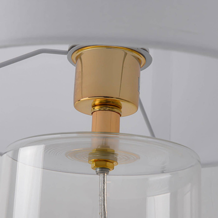 Lampa stołowa SŁONECZNIK biała (LP-818/1T WH) - Light Prestige