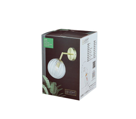 Kinkiet ARETTE - eleganckie oświetlenie do każdego wnętrza (LP-133/1W) - Light Prestige