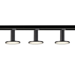 Zestaw szynowy Aquilion 1F 3xLED w kolorze czarnym (LP-220/1R BK SET) - Light Prestige