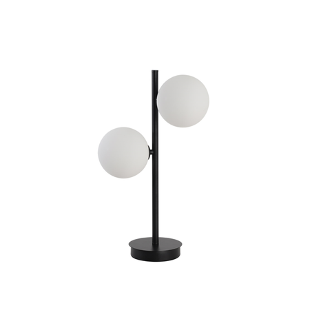 Czarna lampa na komodę Dorado (LP-002/2T BK) - Light Prestige