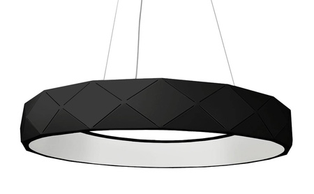 Elegancka lampa wisząca Reus LED w kolorze czarnym (LP-8069/1P LED BK) - Light Prestige